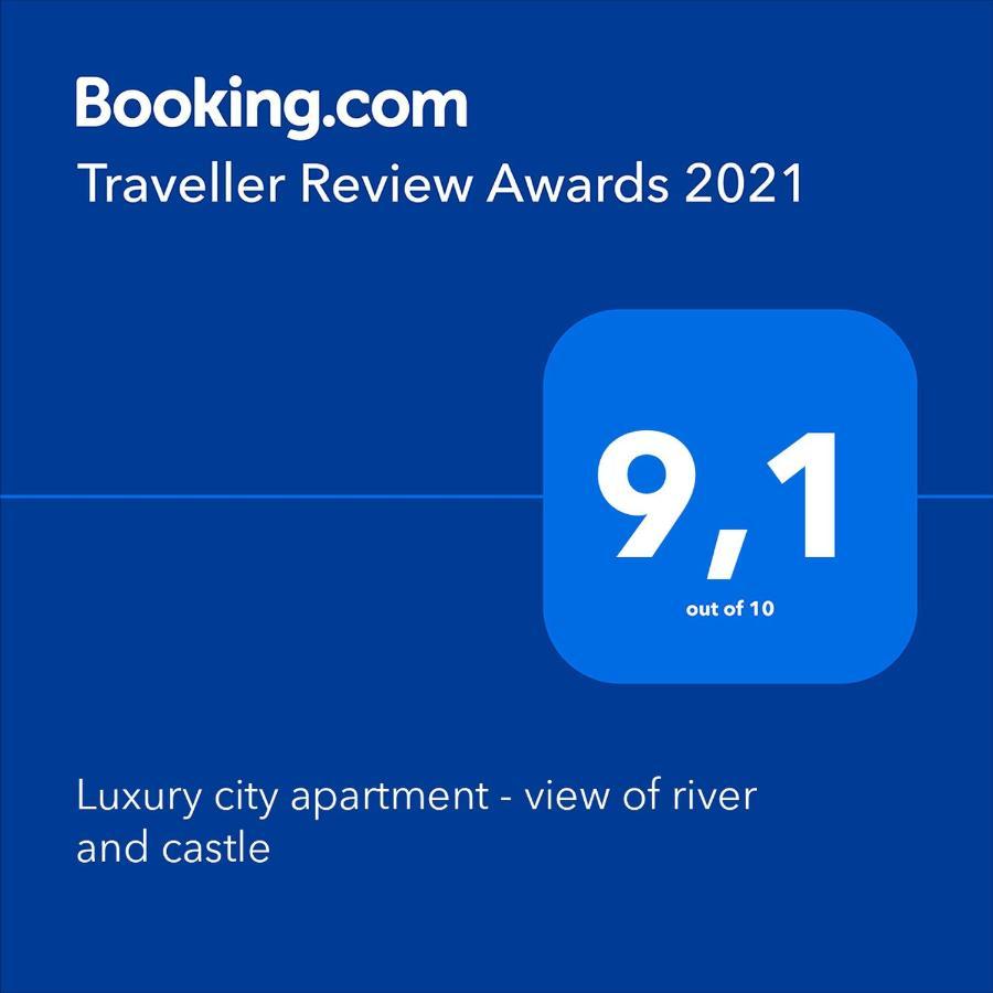 Luxury City Apartment - View Of River And Castle Wurzburgo Exterior foto