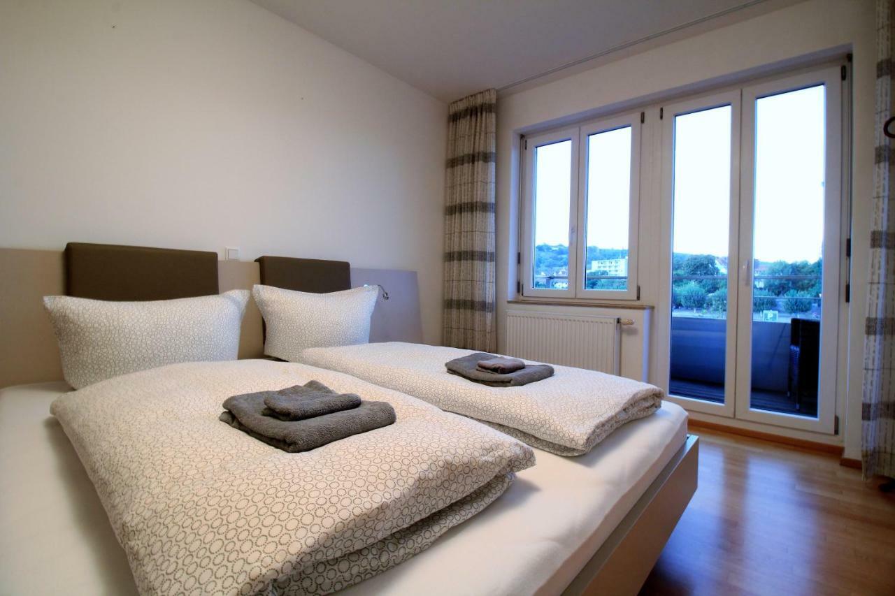 Luxury City Apartment - View Of River And Castle Wurzburgo Exterior foto